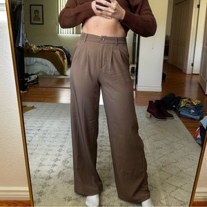 Princess Polly Brown Trousers
